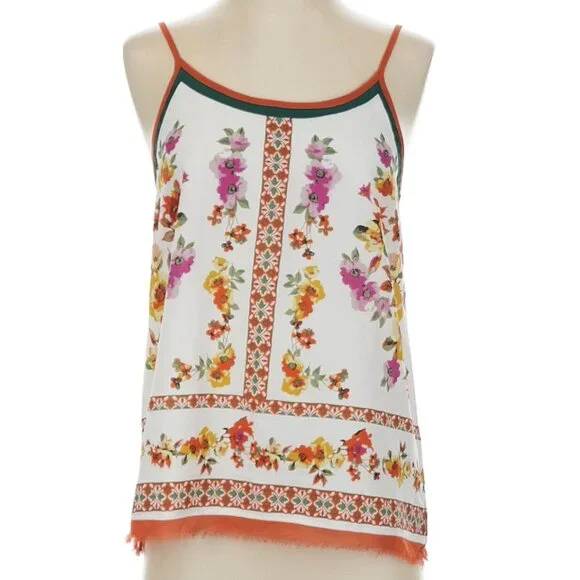 🦋 Blu Pepper - Colorful Floral Cami - Picture 2 of 9
